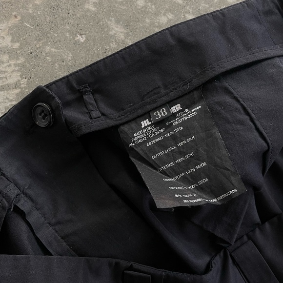 Jil Sander Silk Pants Flare Bottom Size 8 US / 38 EU - Picture 5 of 5